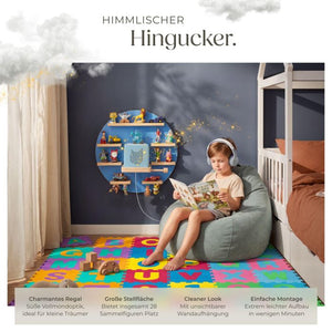 Tonie-Regal MyLittleStory Moon für bis zu 28 Tonies blau