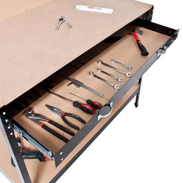 Werkbank 120 x 60 x 156 cm