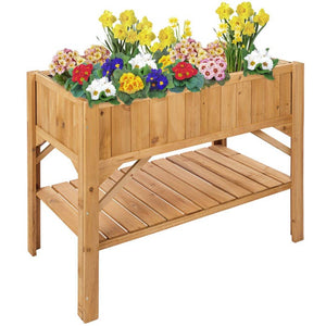 Hochbeet mit Frühbeet Aufsatz