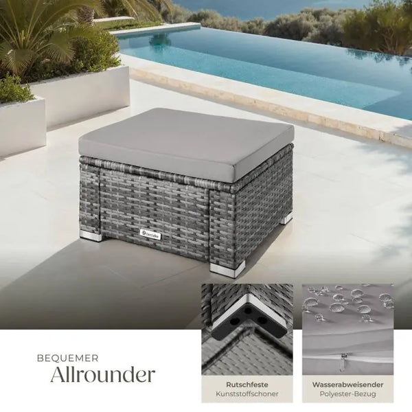 Rattan Sitzhocker Bitonto
