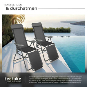 2er Set Gartenstuhl Jana anthrazit