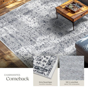Vintage designer rug Aliya 240 x 340 cm