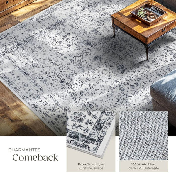 Vintage designer rug Aliya 240 x 340 cm