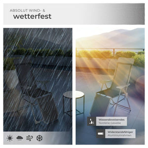 2er Set Gartenstuhl Jana anthrazit