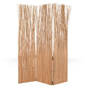 Paravent Weide Natur | 3 teilig | Raumteiler Trennwand Sichtschutz
