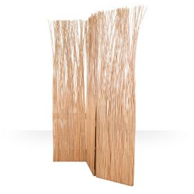 Paravent Weide Natur | 3 teilig | Raumteiler Trennwand Sichtschutz