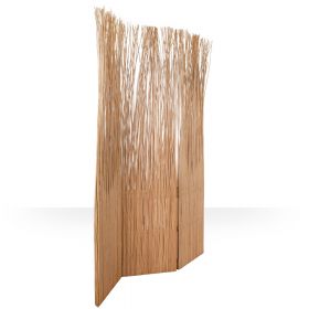 Paravent Weide Natur | 3 teilig | Raumteiler Trennwand Sichtschutz