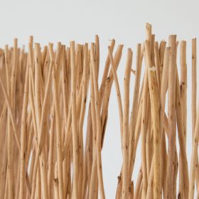 Paravent Weide Natur | 3 teilig | Raumteiler Trennwand Sichtschutz