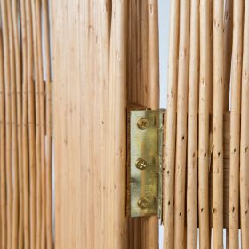 Paravent Weide Natur | 3 teilig | Raumteiler Trennwand Sichtschutz