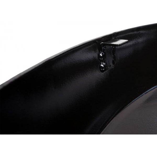 Feuerschale mit Grill HWC-K95, Feuerstelle Grill BBQ, Grillplatte Ablagefläche, Stahl Edelstahl Emaille Ø 56cm schwarz