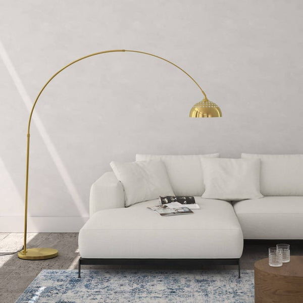 Bogenleuchte Arcus gold