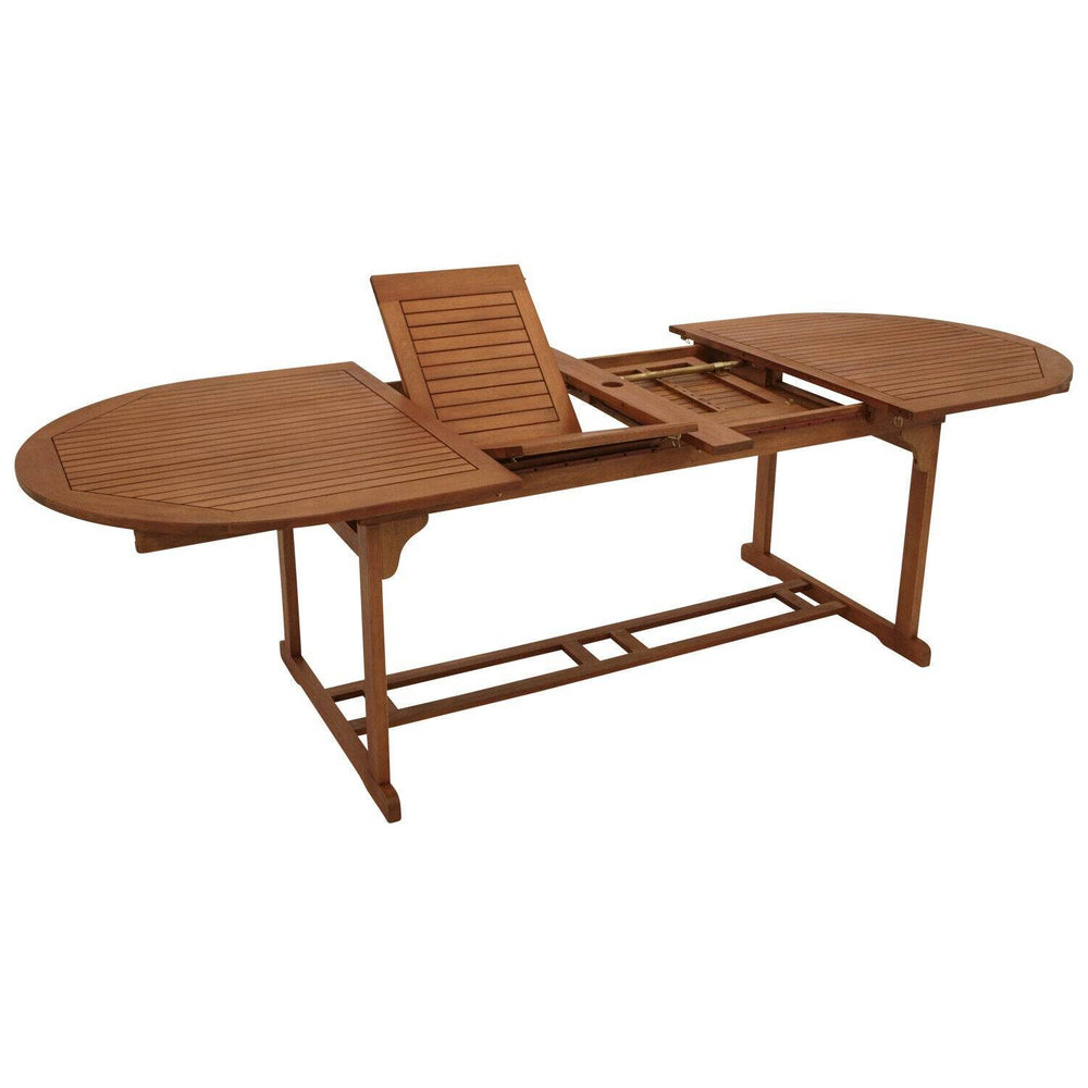 Ausziehtisch LAGO 180/260x100cm, Eukalyptus geölt, FSC®-zertifiziert