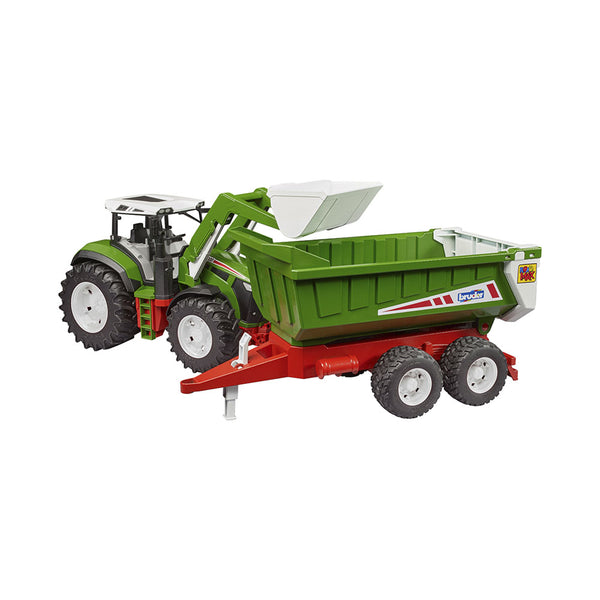 Bruder ROADMAX Traktor mit Frontlader & Kippanhänger