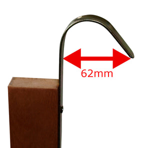Balkonhängetisch 60x40cm, Akazienholz geölt