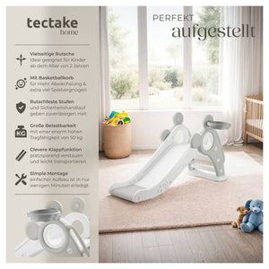 Kinderrutsche Joy grau