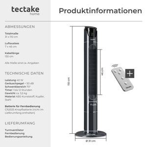 Turmventilator anthrazit