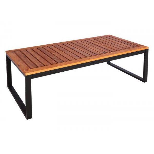 Garten-Garnitur HWC-L26, Gartenlounge Lounge-Set Sitzgruppe Sofa, Aluminium Akazie Holz MVG-zertifiziert ~ dunkelgrau