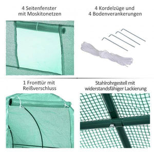Foliengewächshaus Tomatengewächshaus Treibhaus Frühbeet