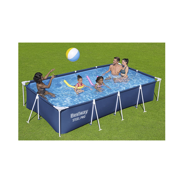 Set piscina Bestway Steel Pro Frame 400x211x81cm con pompa filtro