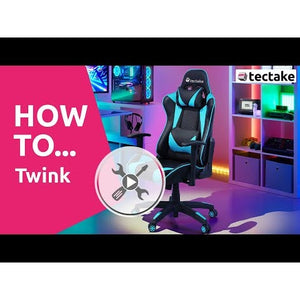 Premium Racing office chair Twink, black