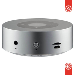 KAMINIO Knister Lautsprecher MORITZ - Soundbox Bluetooth Silber