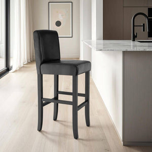 Barhocker schwarz 6er Set