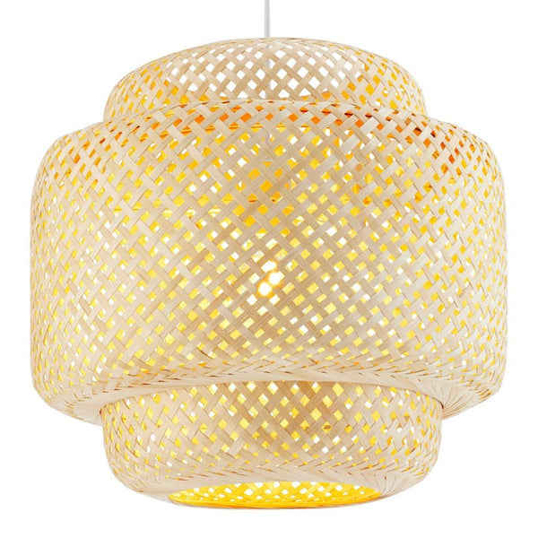Deckenleuchte Lignea Lux aus Bambus
