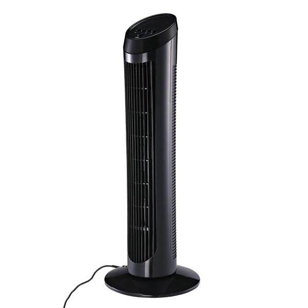 Turmventilator Säulenventilator 45 W 3 Belüftungsstufen 70° Oszillation ABS