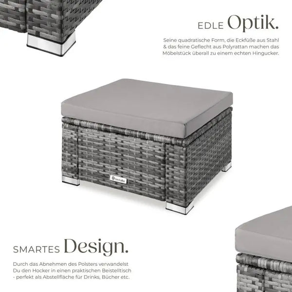 Rattan Sitzhocker Bitonto