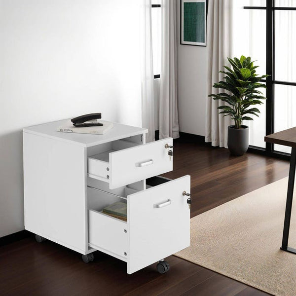 Rollcontainer Vagur weiss