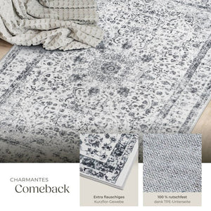 Tapis design vintage Aliya 80 x 150 cm