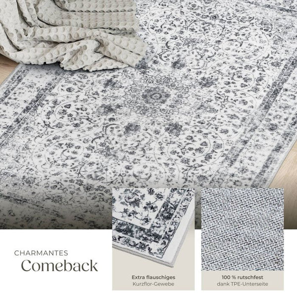 Tapis design vintage Aliya 80 x 150 cm