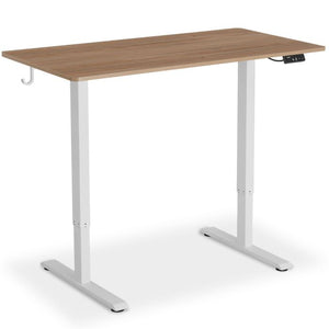Elektrisch höhenverstellbarer Schreibtisch Loki Eiche 120 x 60 cm