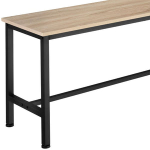 2 Sitzbänke Fairfield Industrial Holz hell, Eiche Sonoma