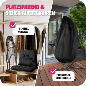 Hängesessel Ariane schwarz