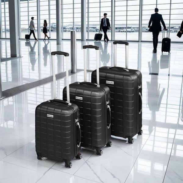 Trolley Set 3-tlg. aus Hartschale, schwarz