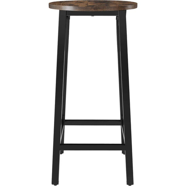 Set Barhocker Corby Industrial Holz dunkel, rustikal 4er Set