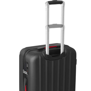Hartschalenkoffer und Beauty-Case Set 4-tlg. Schwarz