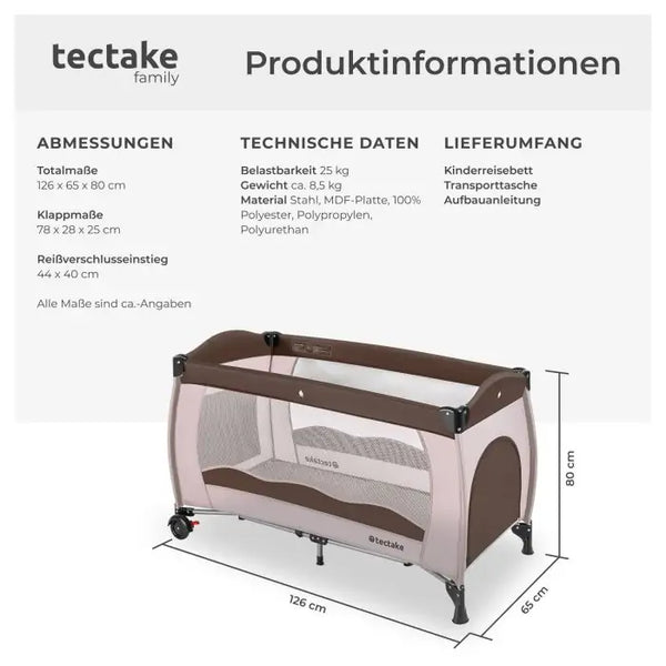 Kinder Reisebett