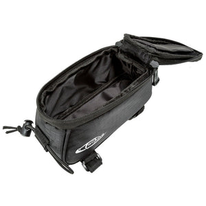 Fahrradtasche mit Rahmen-Befestigung für Smartphones schwarz 18 x 8,5 x 8,5 cm