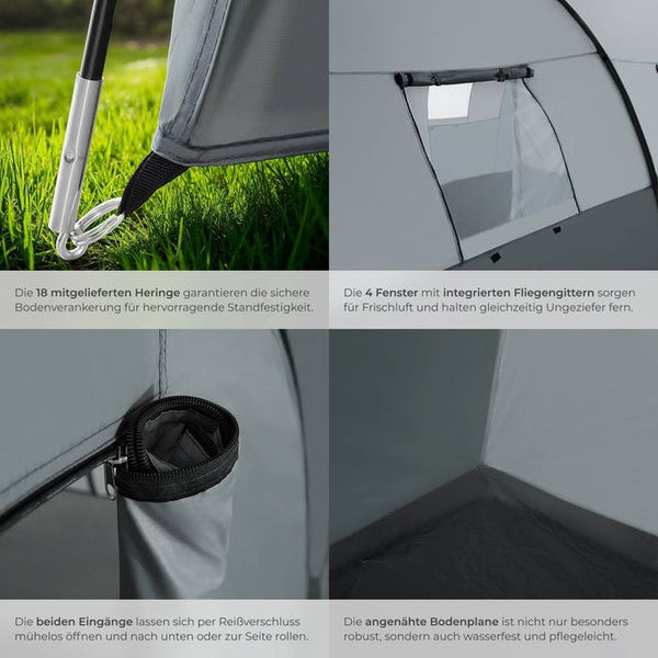 Roskilde tunnel tent for 6 people