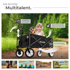 Bollerwagen Leon schwarz