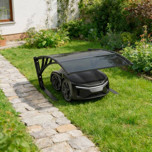 Rasenmäher-Roboter-Garage Domus schwarz