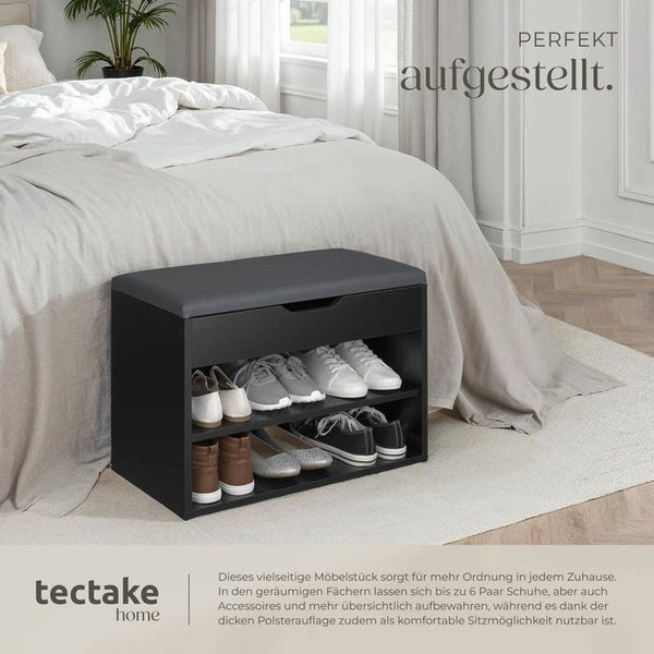 Schuhbank Jasmina schwarz