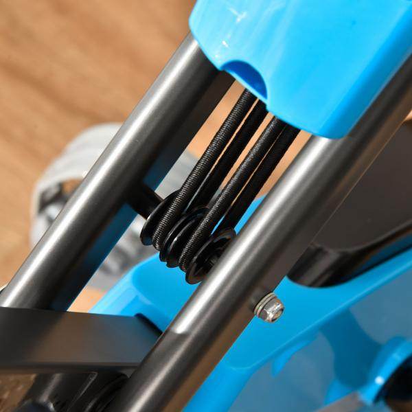 Heimtrainer Fahrradtrainer 8 Widerstandstufen Schwarz Blau