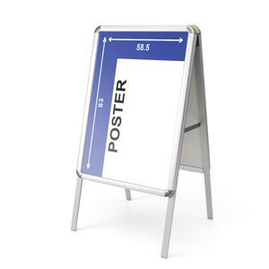 A1 Plakatständer ohne Top-Schild