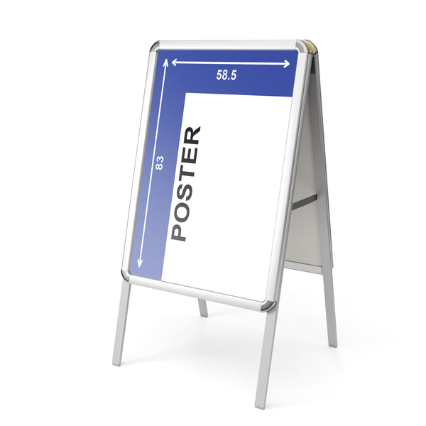 A1 Plakatständer ohne Top-Schild