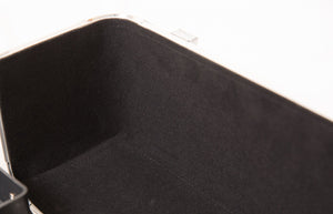 Kosmetikkoffer Aluminium, schwarz