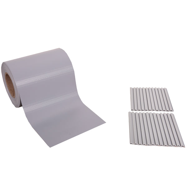 Privacy fence foil PVC 35 m grey