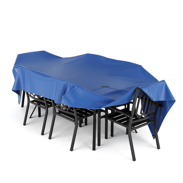 Abdeckplane PVC 450g/m2 blau 2 x 3 m